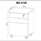 Conjunto Escritorio Completo 06 Peças Cj24 Tecno Mobili