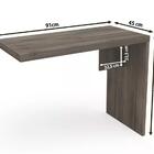 Conjunto Escritorio Completo 06 Peças Office 2 Kappesberg