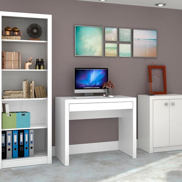 Conjunto Escritorio Completo 3 Peças Cj16 Tecno Mobili