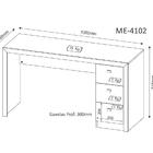 Conjunto Escritorio Completo 3 Peças Cj5 Tecno Mobili