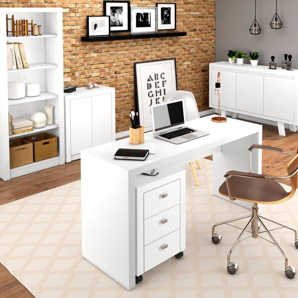 Conjunto Escritorio Completo 5 Peças Cj20 Tecno Mobili