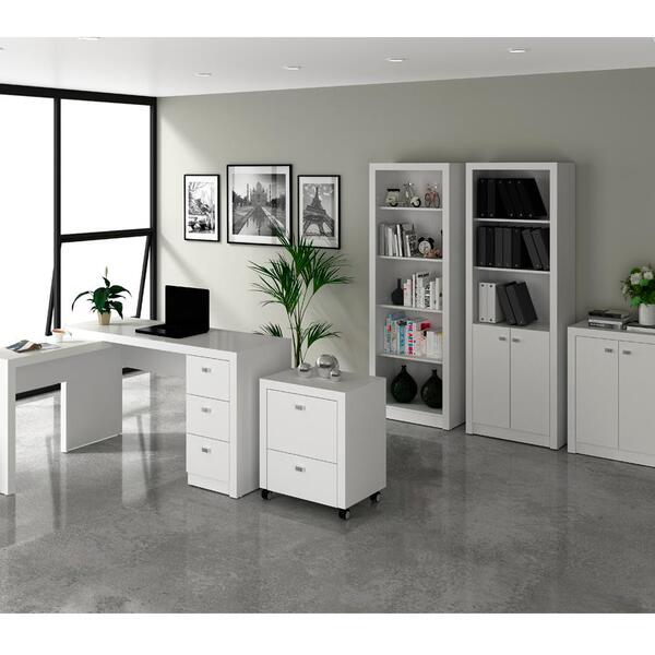 Conjunto Escritorio Completo 5 Peças Cj2 Tecno Mobili