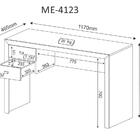 Conjunto Escritorio Completo 6 Peças Cj4 Tecno Mobili