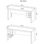 Conjunto Escritorio Completo 8 Peças Cj22 Tecno Mobili