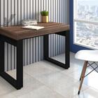 Conjunto Escritório Completo Acapulco Ipê Preto