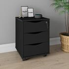 Conjunto Escritório Completo Solingen Nogal Preto