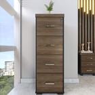 Conjunto Escritório Completo Woking Carvalho Branco