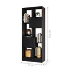 Conjunto Escritorio Ferrara Preto Fosco