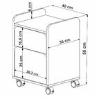 Conjunto Escritorio Home Office 2 Peças 27988x27998 Artesano