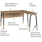 Conjunto Escritorio Home Office 2 Peças 28001x27998 Artesano