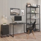 Conjunto Escritório Maya Preto