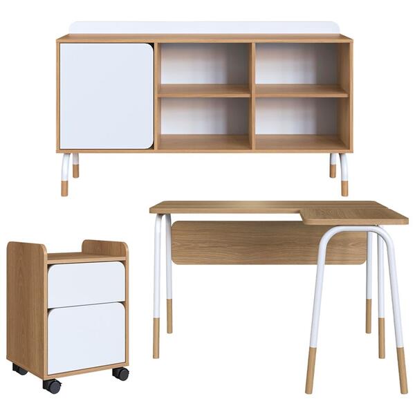 Conjunto Escritório Mesa Balcão Gav 28002x998x995 Artesano