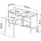 Conjunto Escritório Mesa L Gaveteiro 28004x27998 Artesano