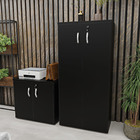 Conjunto Escritório Office Escrivaninha Armários Gaveteiro Ne