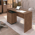 Conjunto Escritório Office Escrivaninha Balcões Gaveteiro Ber