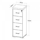 Conjunto Escritório Recepção 3 Peças Com 2 Balcões Em L 147,7