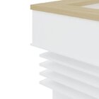 Conjunto Escritório Recepção 3 Peças Com 2 Balcões Em L Tambu