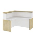 Conjunto Escritório Recepção 3 Peças Com 2 Balcões Em L Tambu