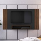 Conjunto Escrivaninha 1 Gaveta E Painel Extensível Para Tv At