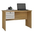 Conjunto Escrivaninha 2 Gavetas Byte E Armário Multiuso 2 Por