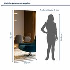 Conjunto Escrivaninha 5 Gavetas Berlim E Espelho Decorativo 1