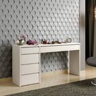 Conjunto Escrivaninha 5 Gavetas Berlim E Espelho Decorativo I