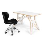 Conjunto Escrivaninha De Encaixe Paris Com Cadeira Office Sli