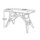 Conjunto Escrivaninha De Encaixe Paris Com Cadeira Office Sli