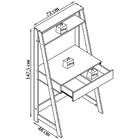 Conjunto Escrivaninha E Estante Para Escritório B94 Novam