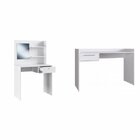 Conjunto Escrivaninha E Penteadeira Com Espelho