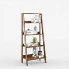 Conjunto Escrivaninha Estante 2 Prateleiras Com 2 Estantes Pa