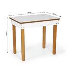 Conjunto Escrivaninha Infantil Com Cadeirinha Em Madeira E Md