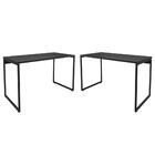 Conjunto Escrivaninhas 120 Honorata Preto