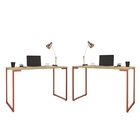 Conjunto Escrivaninhas 120 Laser Natura Cobre