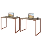 Conjunto Escrivaninhas 90 Genius Castanho Cobre