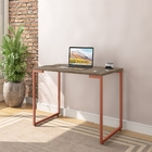 Conjunto Escrivaninhas 90 Genius Castanho Cobre