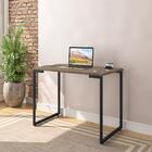 Conjunto Escrivaninhas 90 Genius Castanho Preto