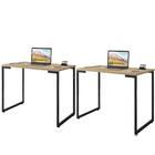 Conjunto Escrivaninhas 90 Genius Natura Preto
