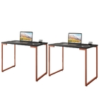 Conjunto Escrivaninhas 90 Genius Preto Cobre