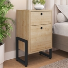 Conjunto Escrivaninhas 90 Honorata Natura Preto