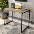 Conjunto Escrivaninhas 90 Honorata Natura Preto