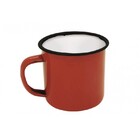 Conjunto Esmaltado Chaleira Tradicional Vermelho 1500ml Com 6