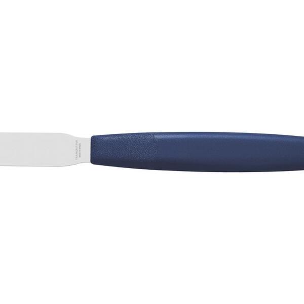 Conjunto Espatulas Manteiga 6 Pc Ipanema Azul Laminas De Aco