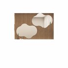 Conjunto Espelho Organico Fortaleza 50x65 Cm Prata