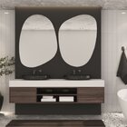 Conjunto Espelho Organico Parana 85x115 Cm