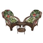 Conjunto Espreguiçadeira - 2 Poltronas + 1 Mesa Redonda - Saq