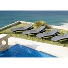 Conjunto Espreguiçadeiras Pacific Poolside Grafite Keter