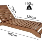 Conjunto Espreguiçadeiras Verona Mesa Lateral Florença