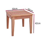 Conjunto Espreguiçadeiras Verona Mesa Lateral Florença