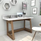 Conjunto Estante 1 Porta E Escrivaninha Com 3 Nichos Nomad Ap